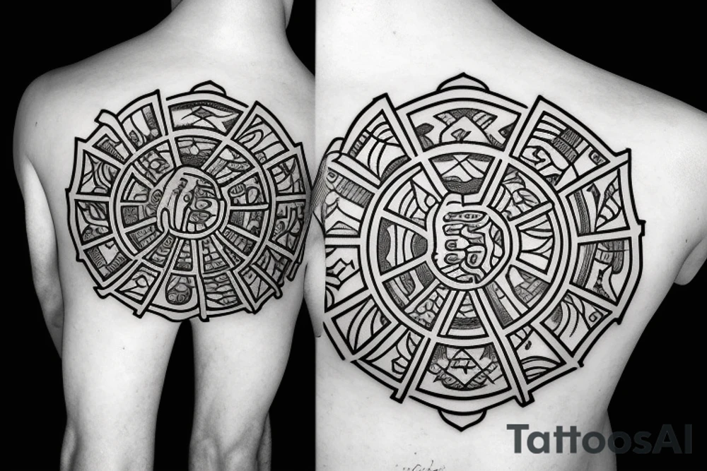 Christian locksmith Firefighter tattoo idea