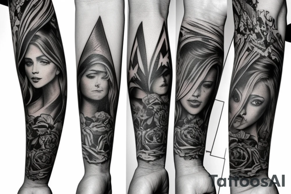 Arm band tattoo idea