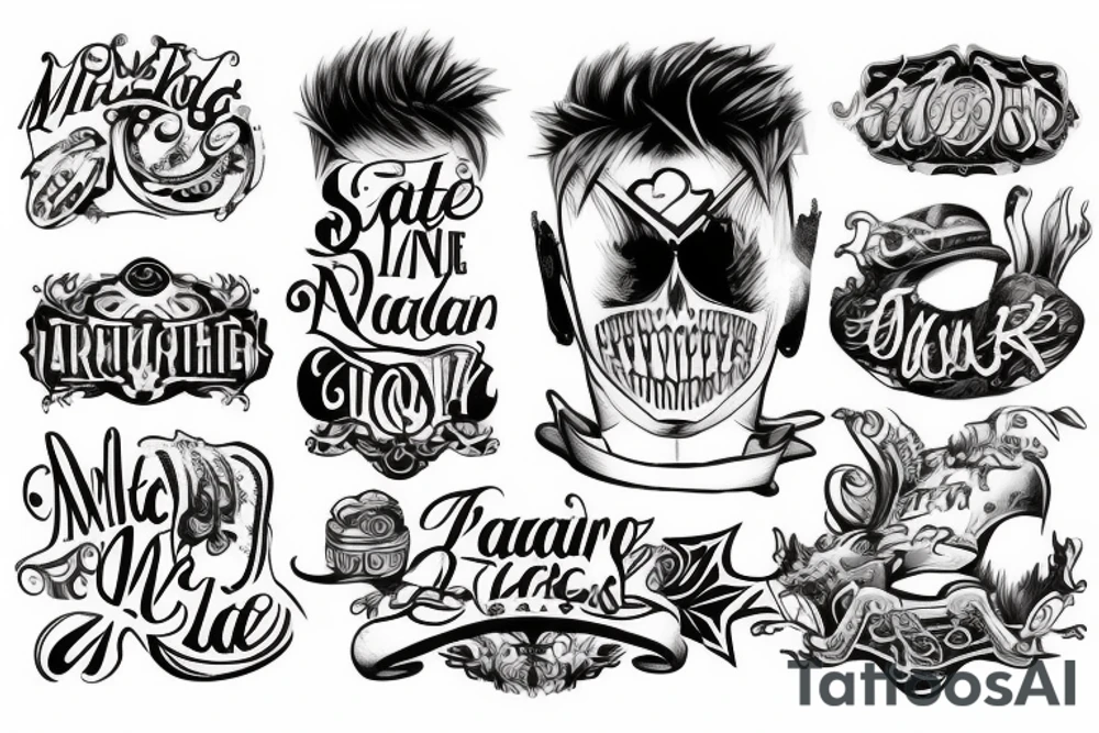 Arm band tattoo idea