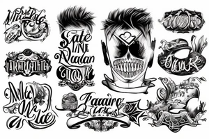 Arm band tattoo idea
