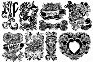 Arm band tattoo idea