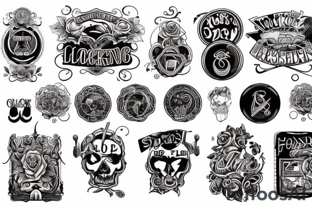 Locksmith tattoo idea