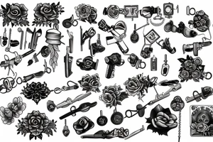 Locksmith tattoo idea