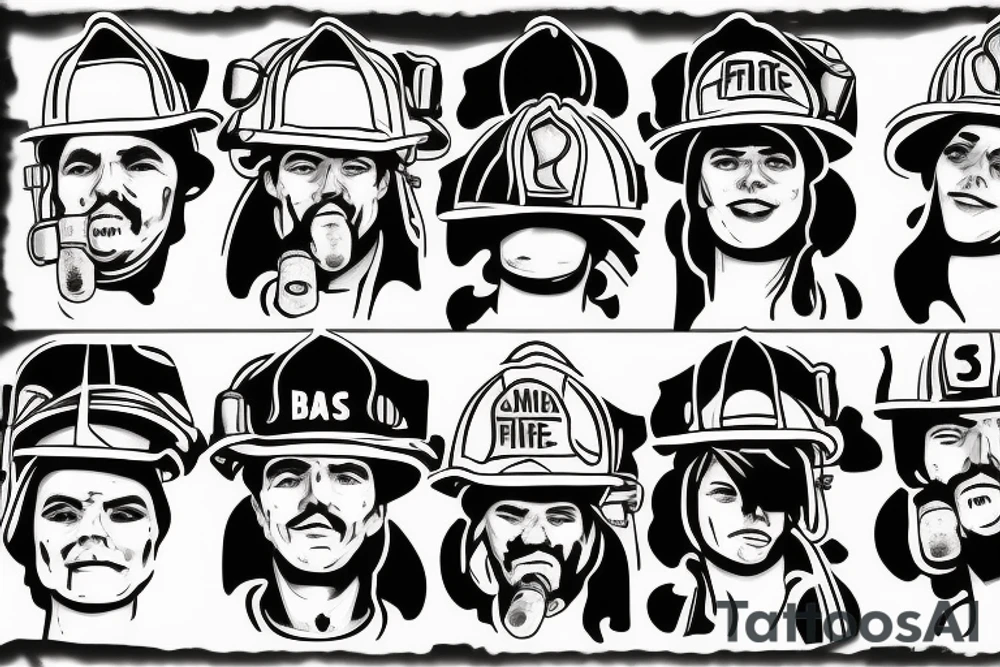 Firefighter for jesus tattoo idea