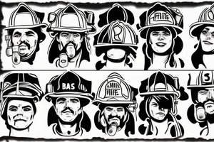 Firefighter for jesus tattoo idea