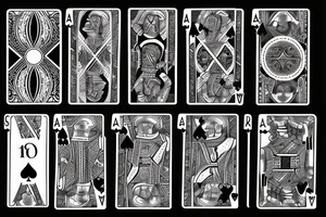 Playing cards j and 9 tattoo idea