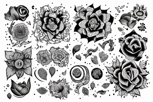Estilo dotwork tattoo idea