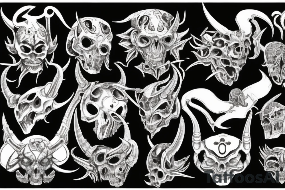 Devil tattoo idea
