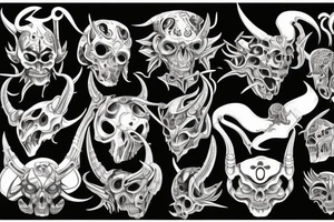 Devil tattoo idea