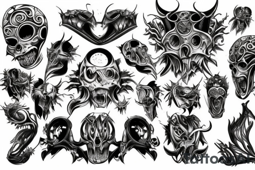 Devil tattoo idea