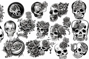 Get rich or die tryn tattoo idea