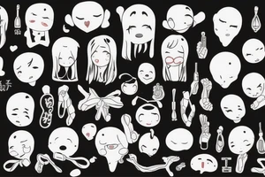 𝐂𝐡𝐢𝐳𝐮𝐫𝐮 𝐌𝐢𝐳𝐮𝐡𝐚𝐫𝐚 from Kanojo, okarishimasu tattoo idea