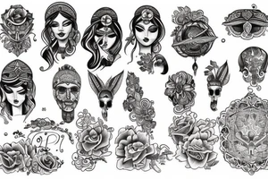 Gypsy tattoo idea