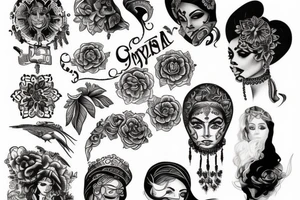 Gypsy tattoo idea