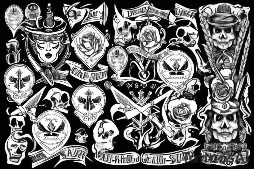 Dagger tattoo idea