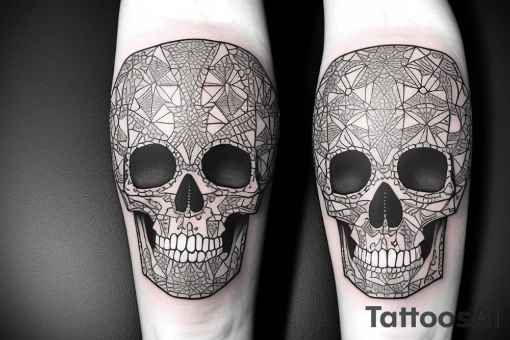 skull tattoo idea