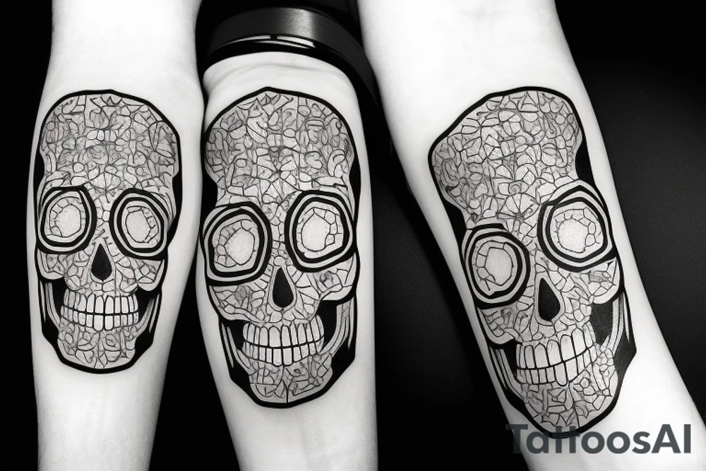 skull tattoo idea