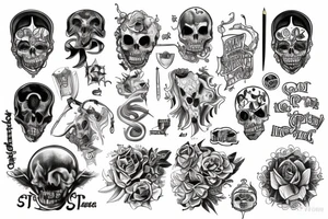 voluntary suffering tattoo idea
