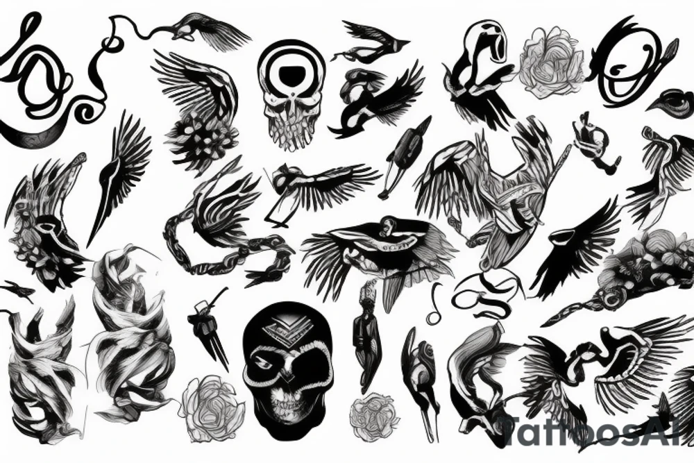 unlimited freedom tattoo idea