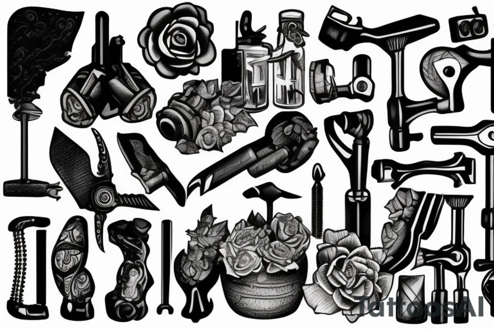 Bricklayertools tattoo idea