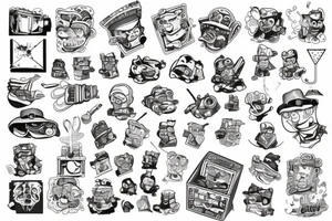 Bricklayer tattoo idea