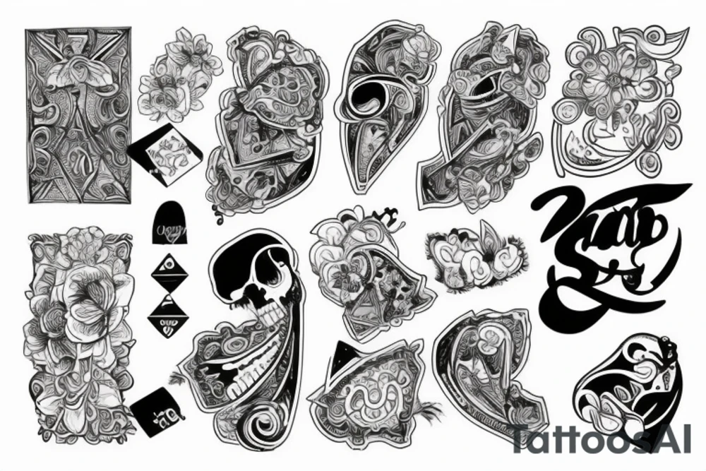 Tattoo engranajes con una carta en medio tattoo idea