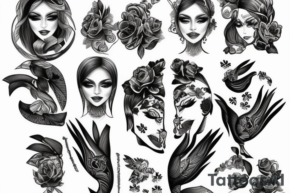 Albanian inspiref tattoo idea