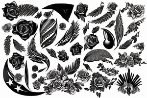 Albanian inspiref tattoo idea