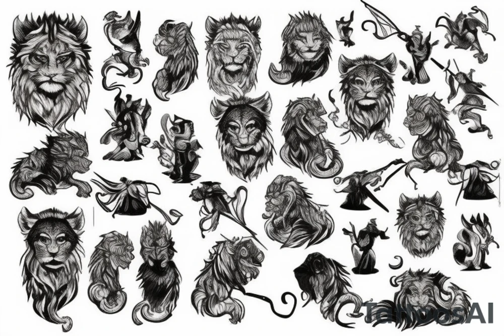 House Lannister tattoo idea