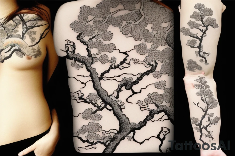 An apple tree tattoo idea