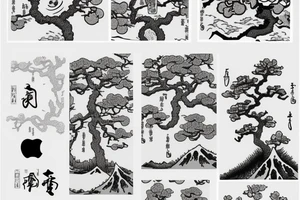 An apple tree tattoo idea