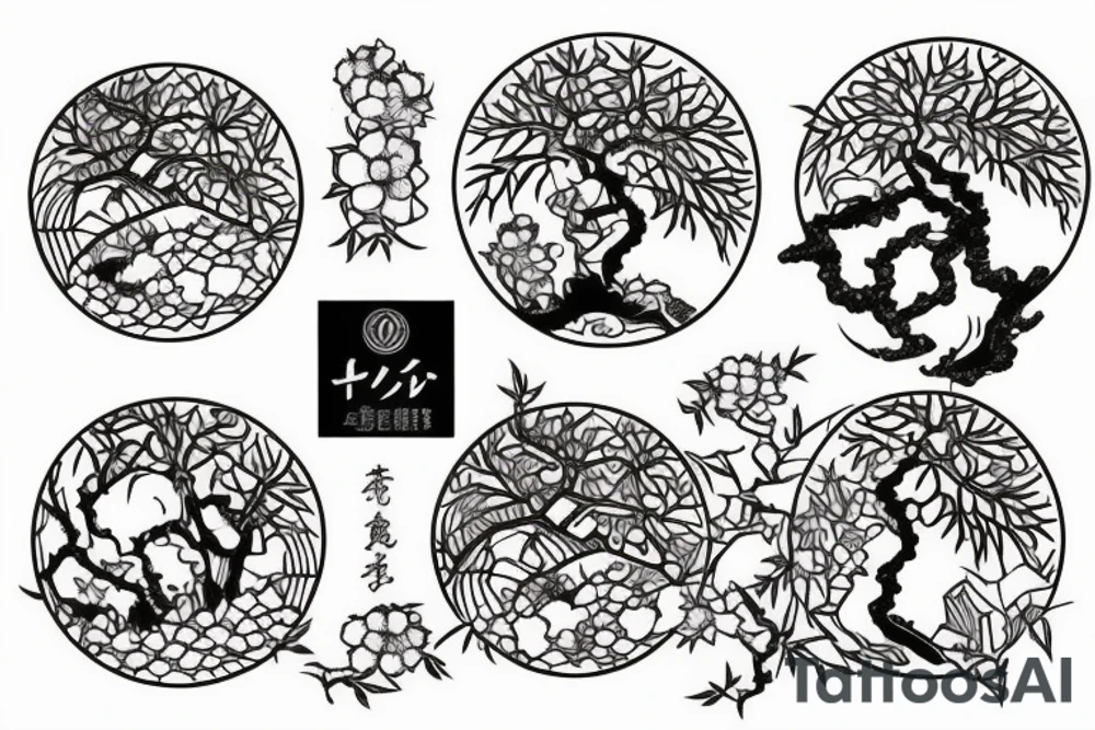 An apple tree tattoo idea