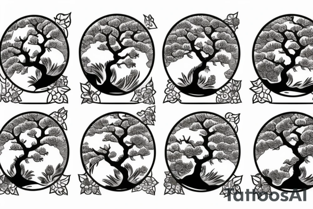 An apple tree tattoo idea