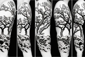 An apple tree tattoo idea