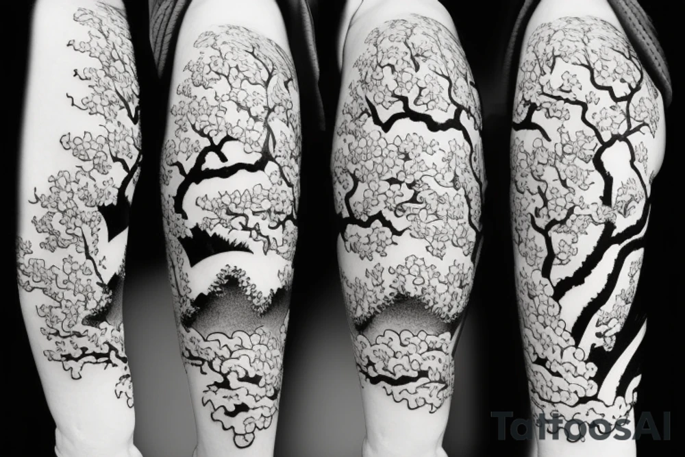 An apple tree tattoo idea