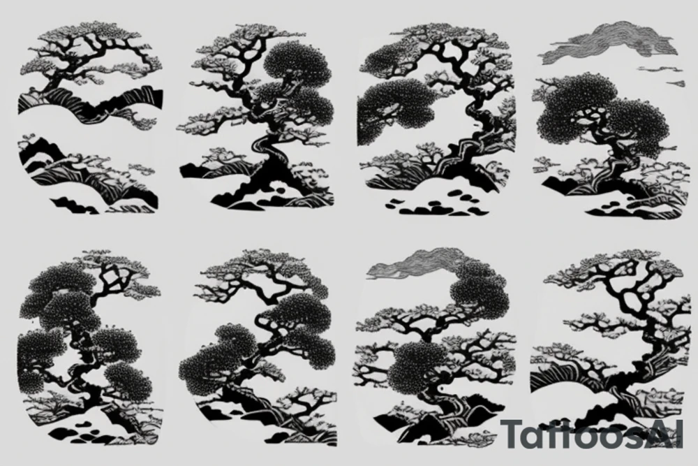 An apple tree tattoo idea