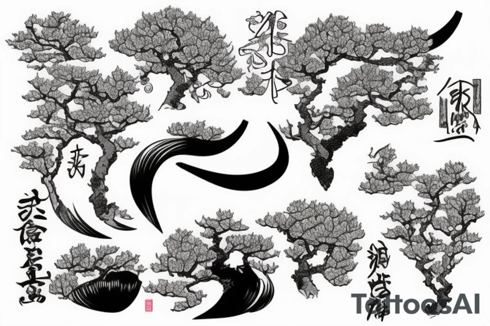 An apple tree tattoo idea