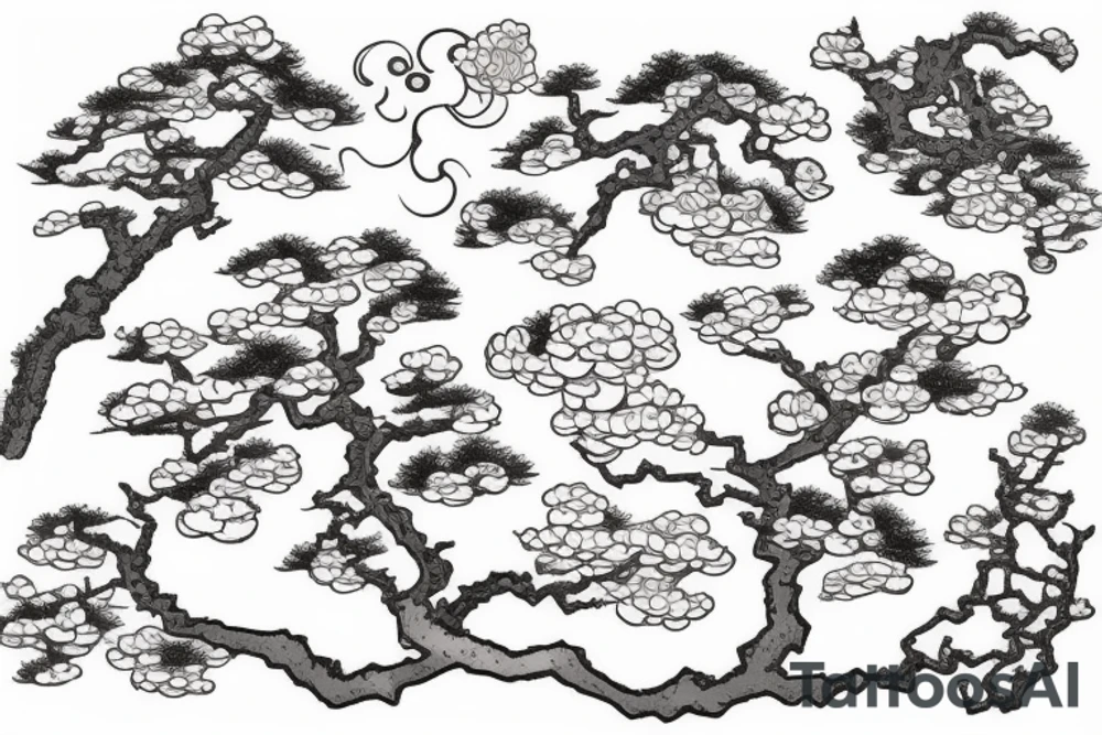 An apple tree tattoo idea
