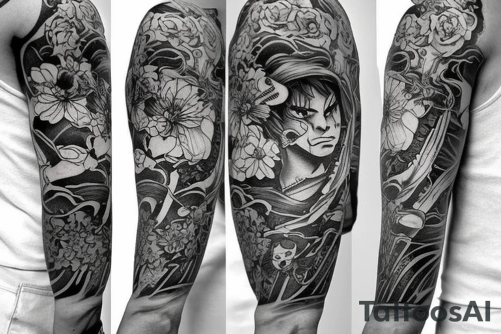 Jape she style arm sleve like John Mayer has tattoo idea
