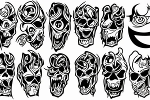 The three legs of man tattoo idea