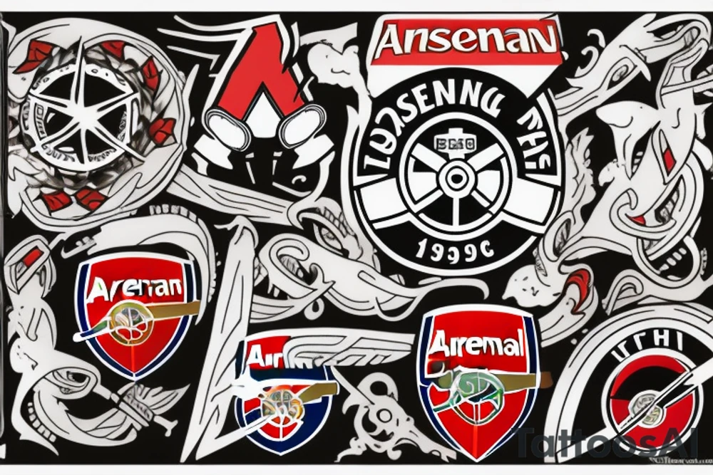 Arsenal tattoo idea