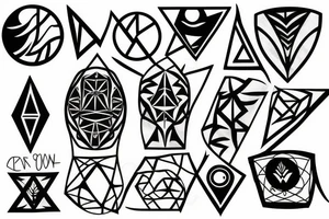 The earth tattoo idea