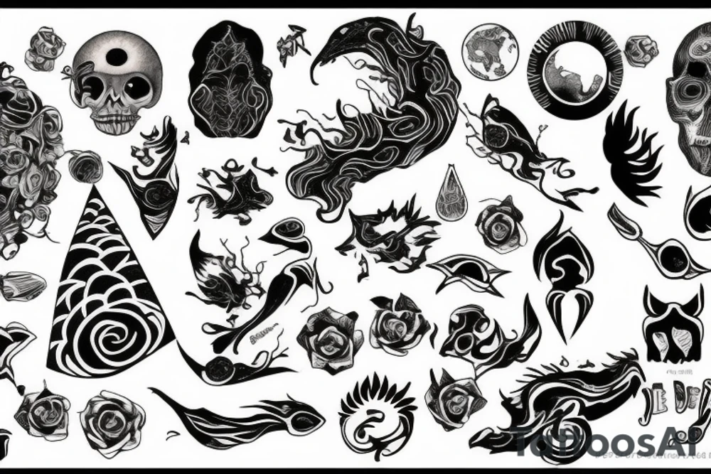 The earth tattoo idea