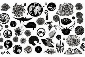 The earth tattoo idea