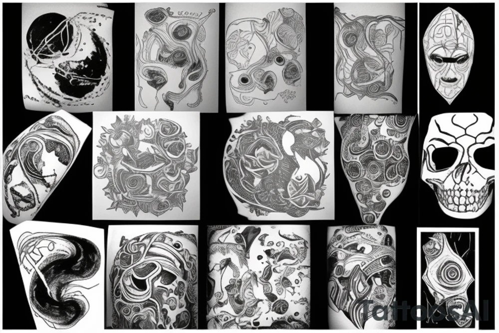 The earth tattoo idea