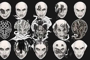 Lord Voldemort tattoo idea