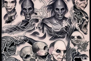 Lord Voldemort tattoo idea