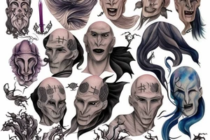 Lord Voldemort tattoo idea