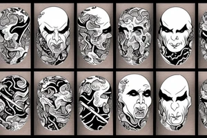 Lord Voldemort tattoo idea
