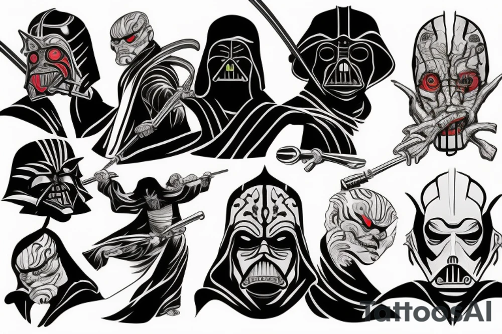 A Sith Lord tattoo idea